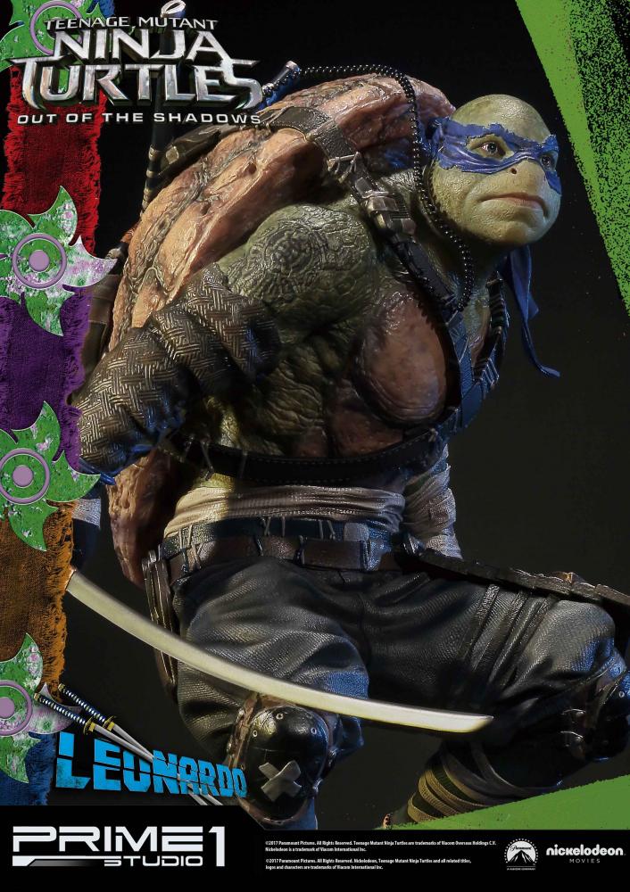 Teenage Mutant Ninja Turtles: Out of the Shadows - Leonardo - Premium Masterline (PMTMNT-04) - 1/4 (Prime 1 Studio) photo 2