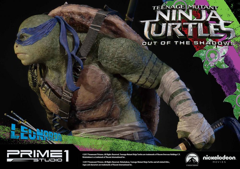 Teenage Mutant Ninja Turtles: Out of the Shadows - Leonardo - Premium Masterline (PMTMNT-04) - 1/4 (Prime 1 Studio) photo 5