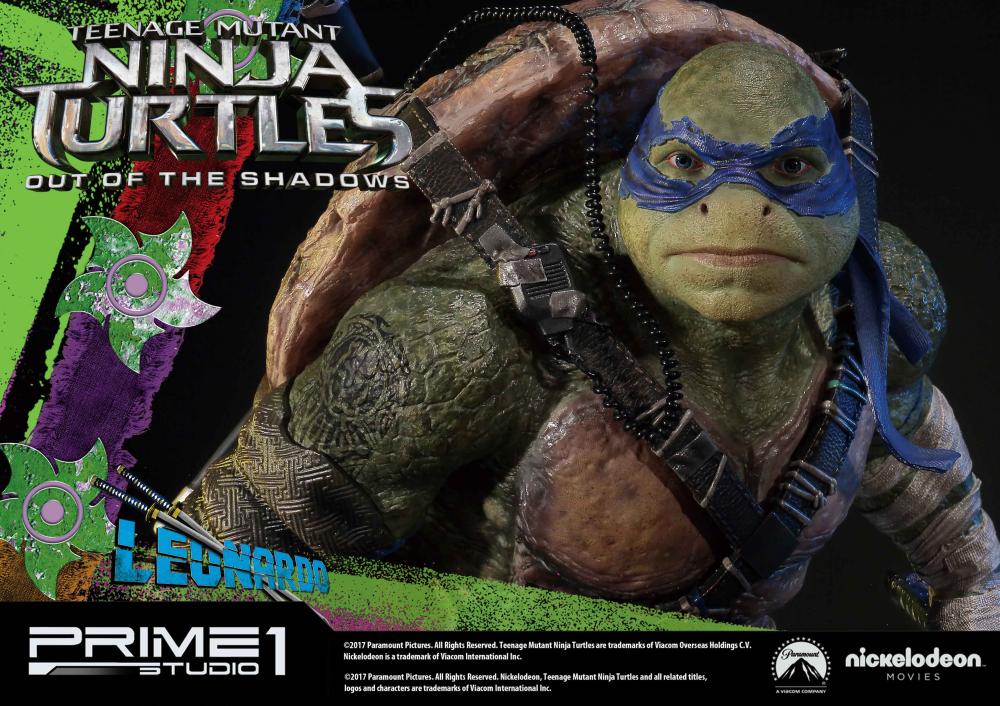 Teenage Mutant Ninja Turtles: Out of the Shadows - Leonardo - Premium Masterline (PMTMNT-04) - 1/4 (Prime 1 Studio) photo 6