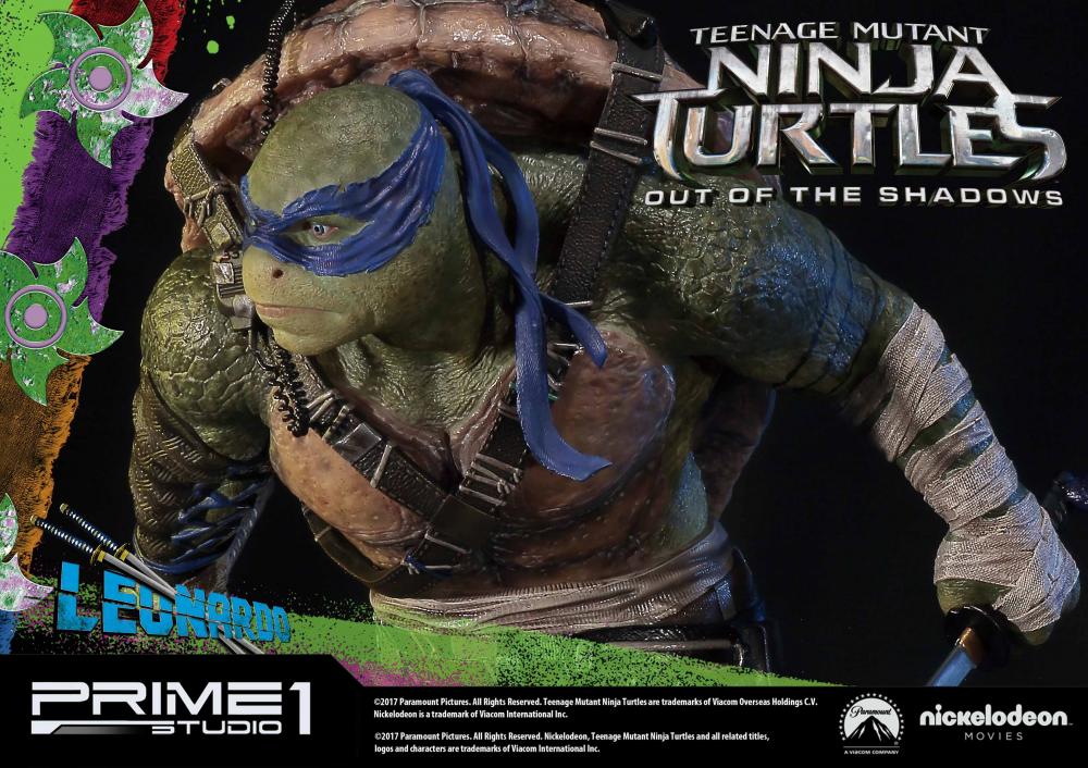 Teenage Mutant Ninja Turtles: Out of the Shadows - Leonardo - Premium Masterline (PMTMNT-04) - 1/4 (Prime 1 Studio) photo 7