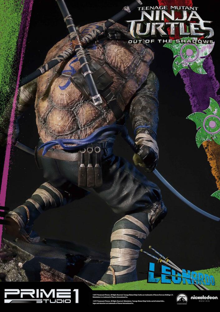 Teenage Mutant Ninja Turtles: Out of the Shadows - Leonardo - Premium Masterline (PMTMNT-04) - 1/4 (Prime 1 Studio) photo 8