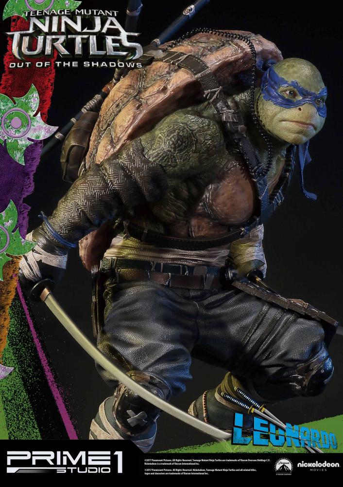 Teenage Mutant Ninja Turtles: Out of the Shadows - Leonardo - Premium Masterline (PMTMNT-04) - 1/4 (Prime 1 Studio) photo 9