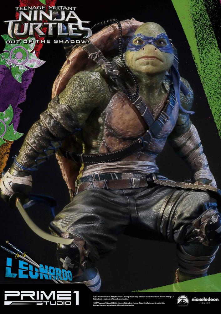 Teenage Mutant Ninja Turtles: Out of the Shadows - Leonardo - Premium Masterline (PMTMNT-04) - 1/4 (Prime 1 Studio) photo 13