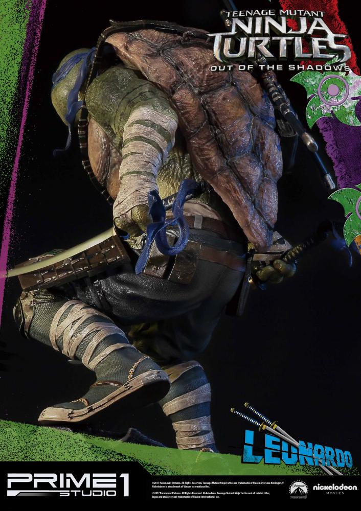 Teenage Mutant Ninja Turtles: Out of the Shadows - Leonardo - Premium Masterline (PMTMNT-04) - 1/4 (Prime 1 Studio) photo 14