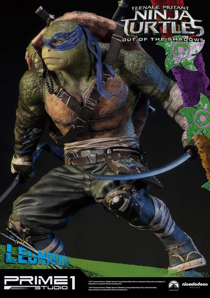 Teenage Mutant Ninja Turtles: Out of the Shadows - Leonardo - Premium Masterline (PMTMNT-04) - 1/4 (Prime 1 Studio) photo 16