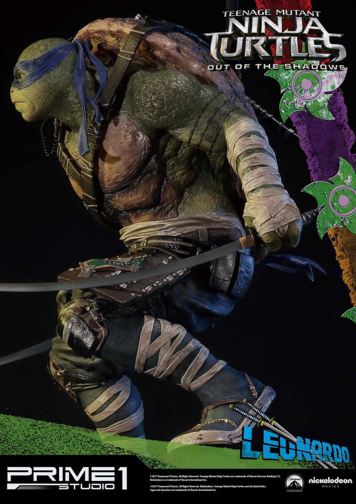 Teenage Mutant Ninja Turtles: Out of the Shadows - Leonardo - Premium Masterline (PMTMNT-04) - 1/4 (Prime 1 Studio) photo 17