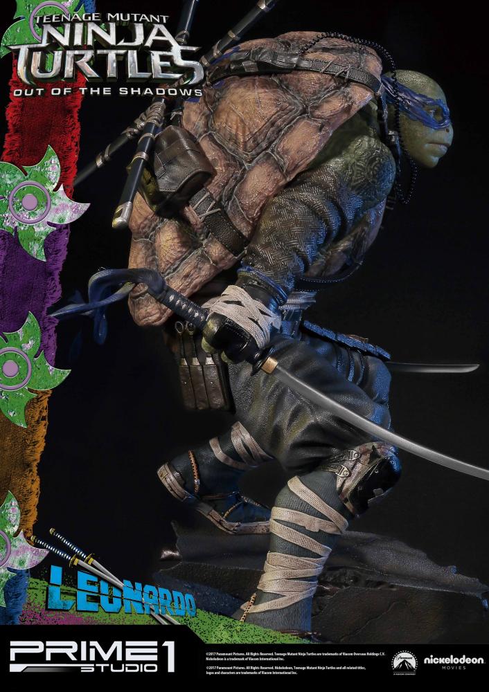 Teenage Mutant Ninja Turtles: Out of the Shadows - Leonardo - Premium Masterline (PMTMNT-04) - 1/4 (Prime 1 Studio) photo 19