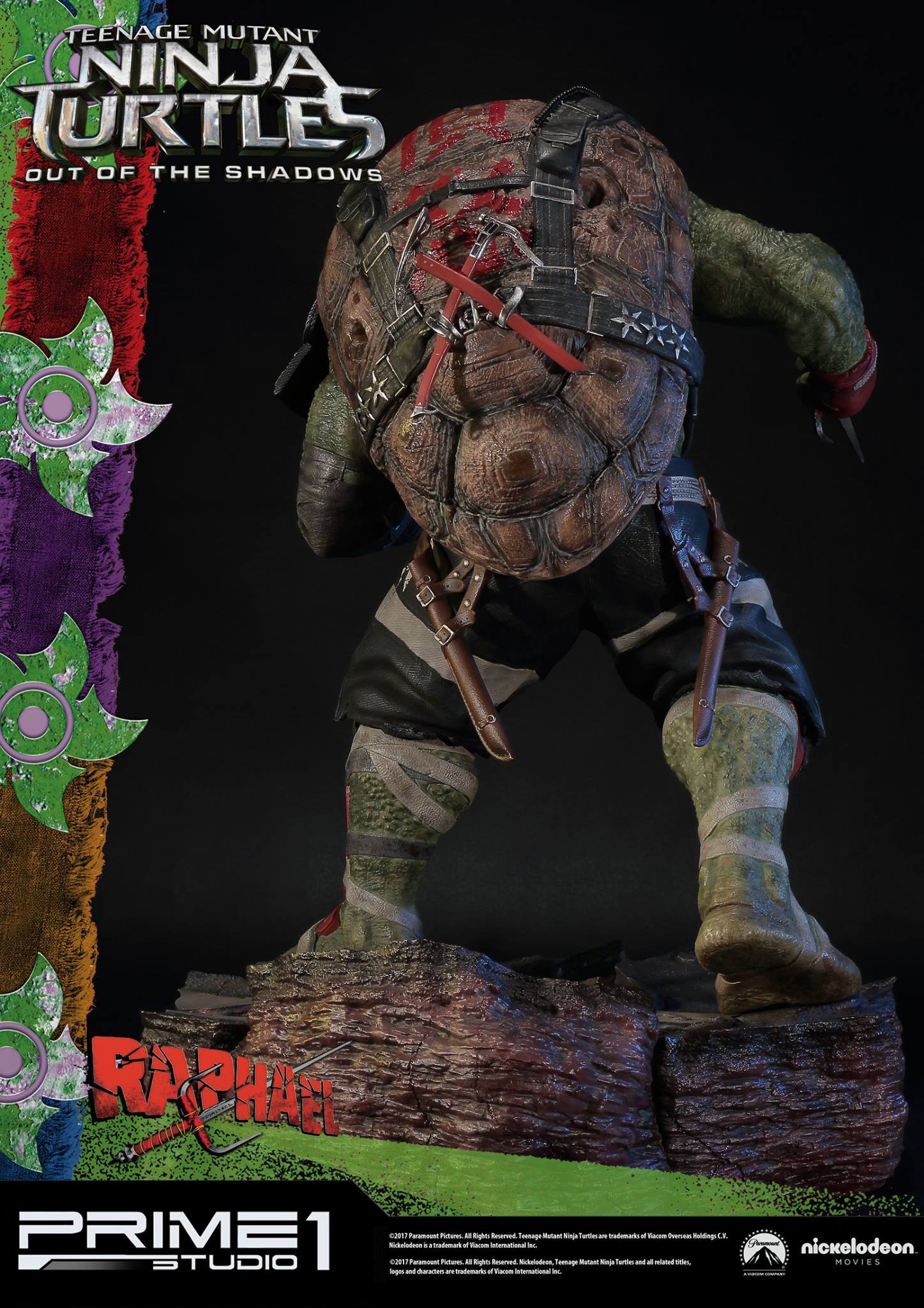 Teenage Mutant Ninja Turtles: Out of the Shadows - Raphael - Premium Masterline  (PMTMNT-03) - 1/4 (Prime 1 Studio) photo 8