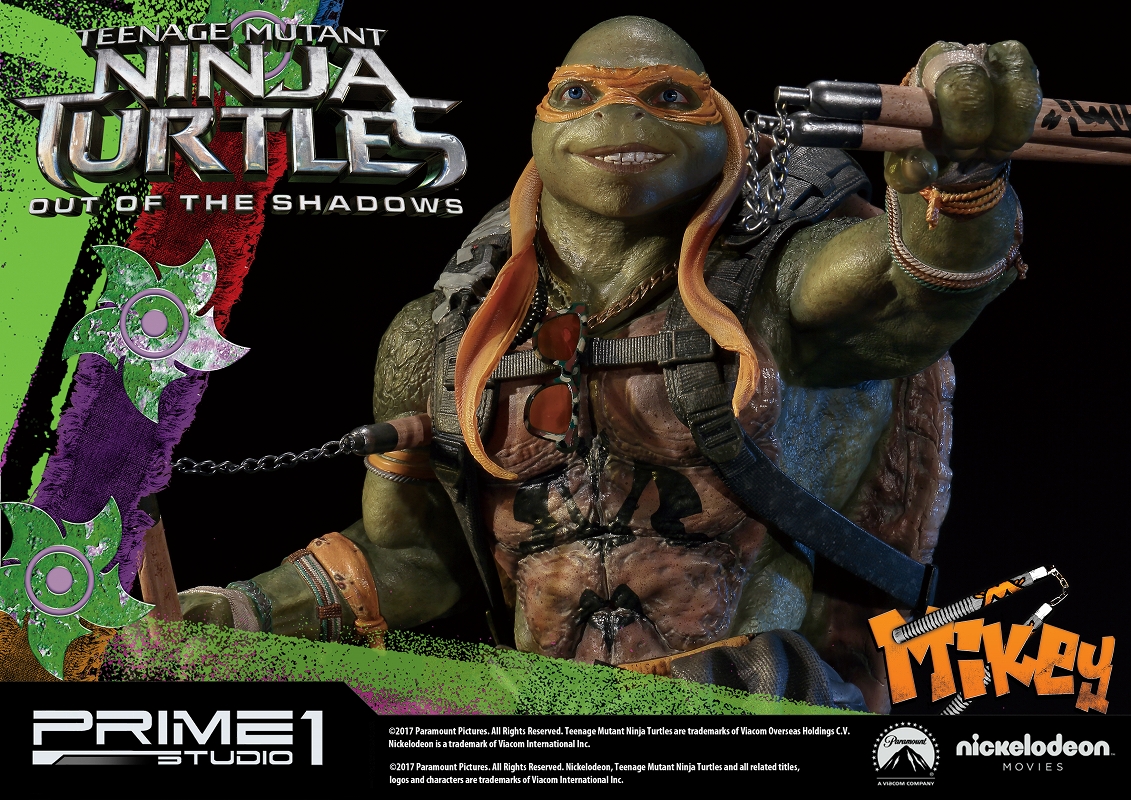 Teenage Mutant Ninja Turtles: Out of the Shadows - Michelangelo - Premium Masterline (PMTMNT-06) - 1/4 (Prime 1 Studio) photo 4