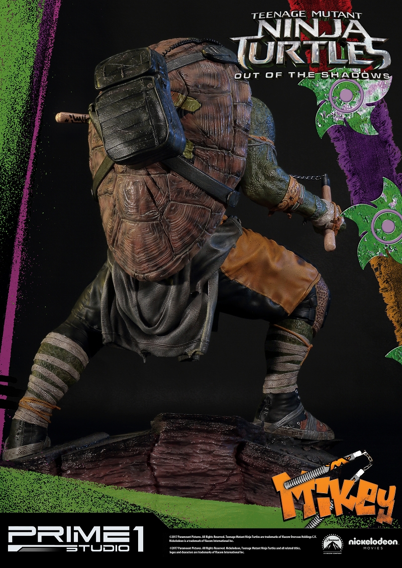 Teenage Mutant Ninja Turtles: Out of the Shadows - Michelangelo - Premium Masterline (PMTMNT-06) - 1/4 (Prime 1 Studio) photo 6