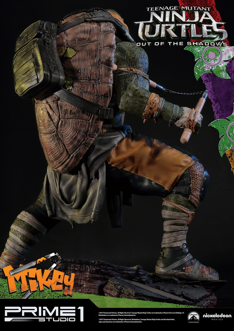 Teenage Mutant Ninja Turtles: Out of the Shadows - Michelangelo - Premium Masterline (PMTMNT-06) - 1/4 (Prime 1 Studio) photo 7