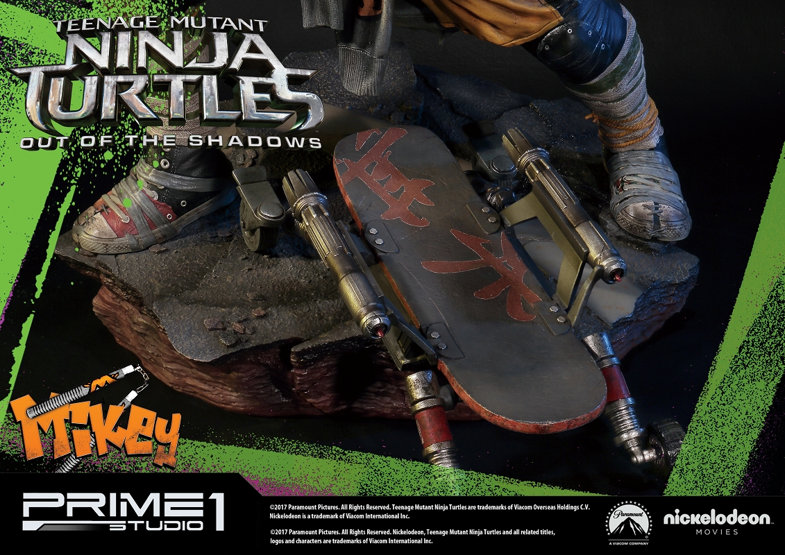 Teenage Mutant Ninja Turtles: Out of the Shadows - Michelangelo - Premium Masterline (PMTMNT-06) - 1/4 (Prime 1 Studio) photo 9