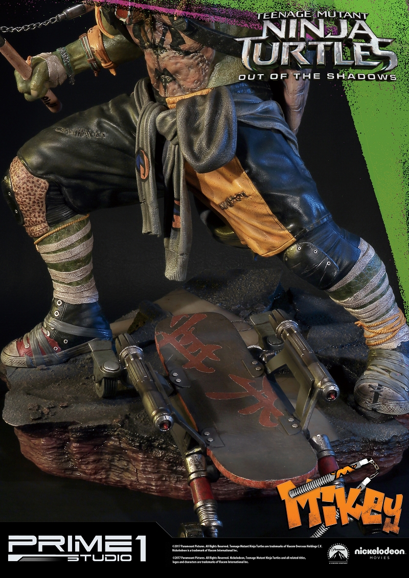 Teenage Mutant Ninja Turtles: Out of the Shadows - Michelangelo - Premium Masterline (PMTMNT-06) - 1/4 (Prime 1 Studio) photo 10