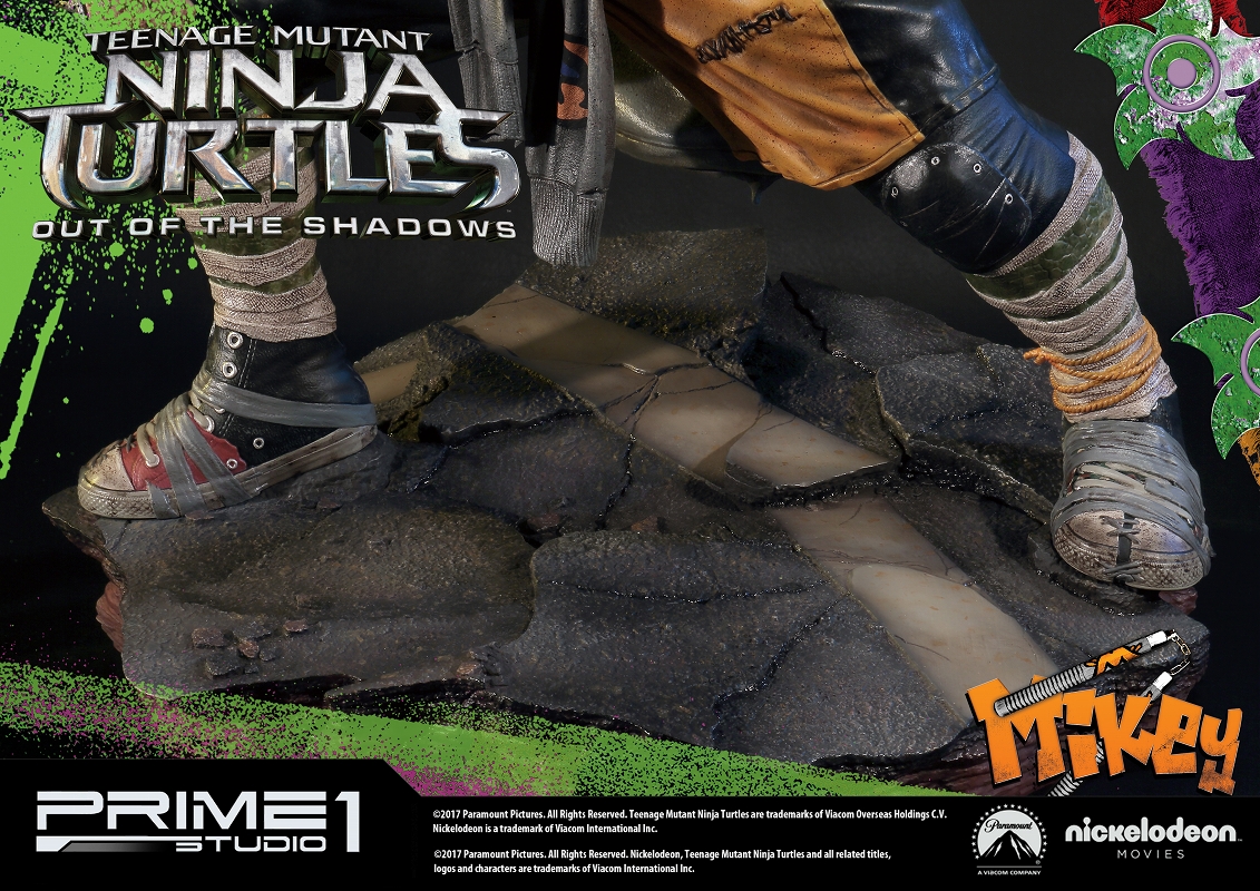 Teenage Mutant Ninja Turtles: Out of the Shadows - Michelangelo - Premium Masterline (PMTMNT-06) - 1/4 (Prime 1 Studio) photo 11