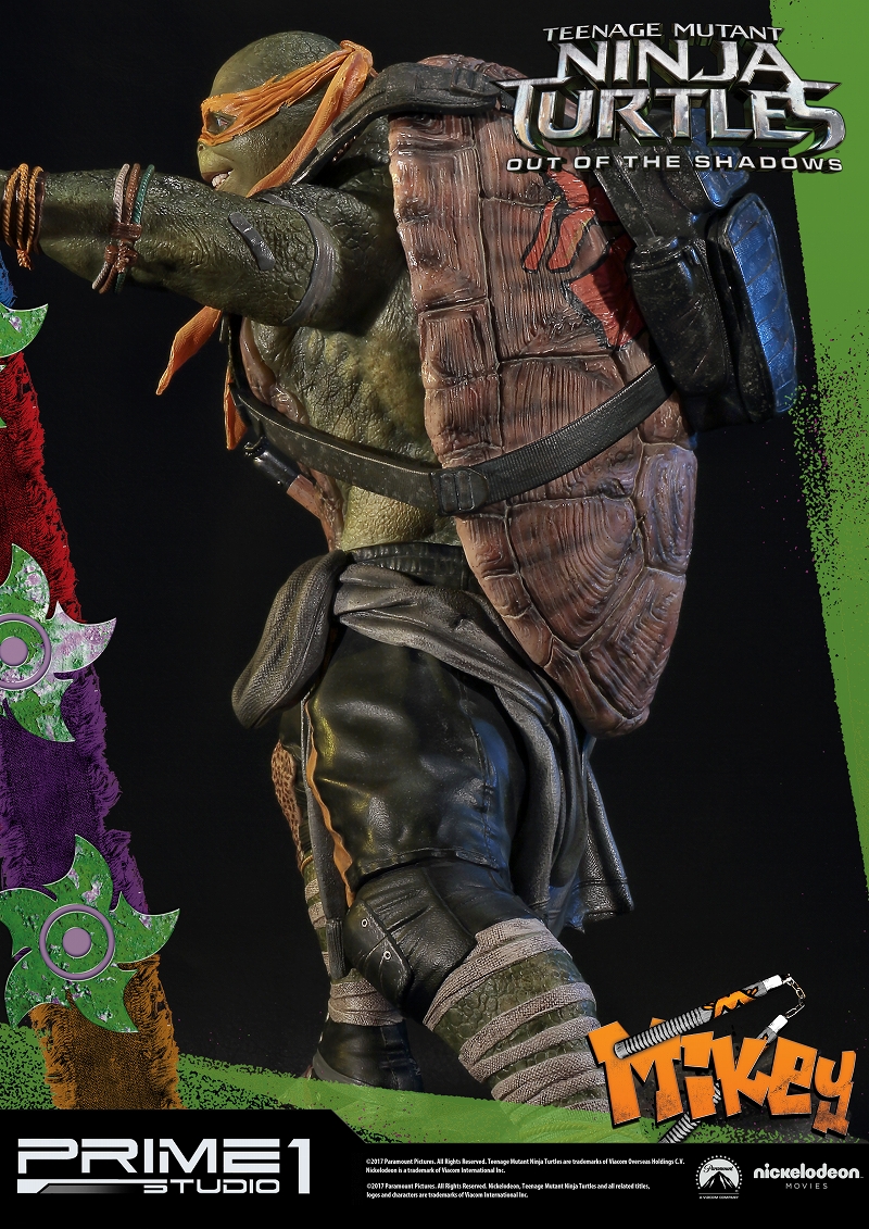 Teenage Mutant Ninja Turtles: Out of the Shadows - Michelangelo - Premium Masterline (PMTMNT-06) - 1/4 (Prime 1 Studio) photo 16