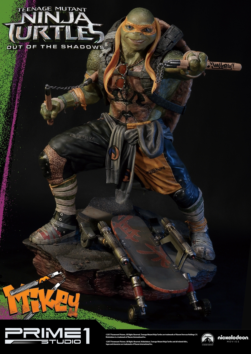 Teenage Mutant Ninja Turtles: Out of the Shadows - Michelangelo - Premium Masterline (PMTMNT-06) - 1/4 (Prime 1 Studio) photo 17