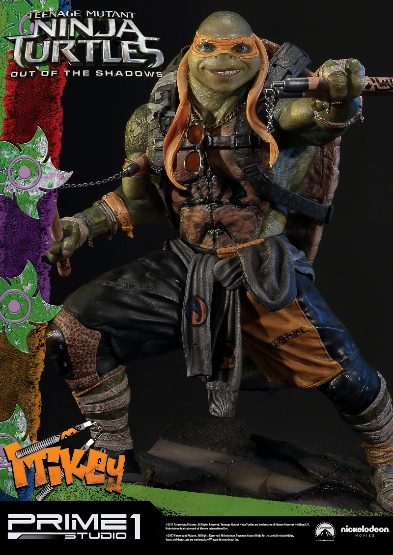Teenage Mutant Ninja Turtles: Out of the Shadows - Michelangelo - Premium Masterline (PMTMNT-06) - 1/4 (Prime 1 Studio) photo 18