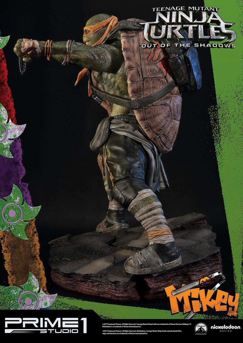 Teenage Mutant Ninja Turtles: Out of the Shadows - Michelangelo - Premium Masterline (PMTMNT-06) - 1/4 (Prime 1 Studio) photo 19