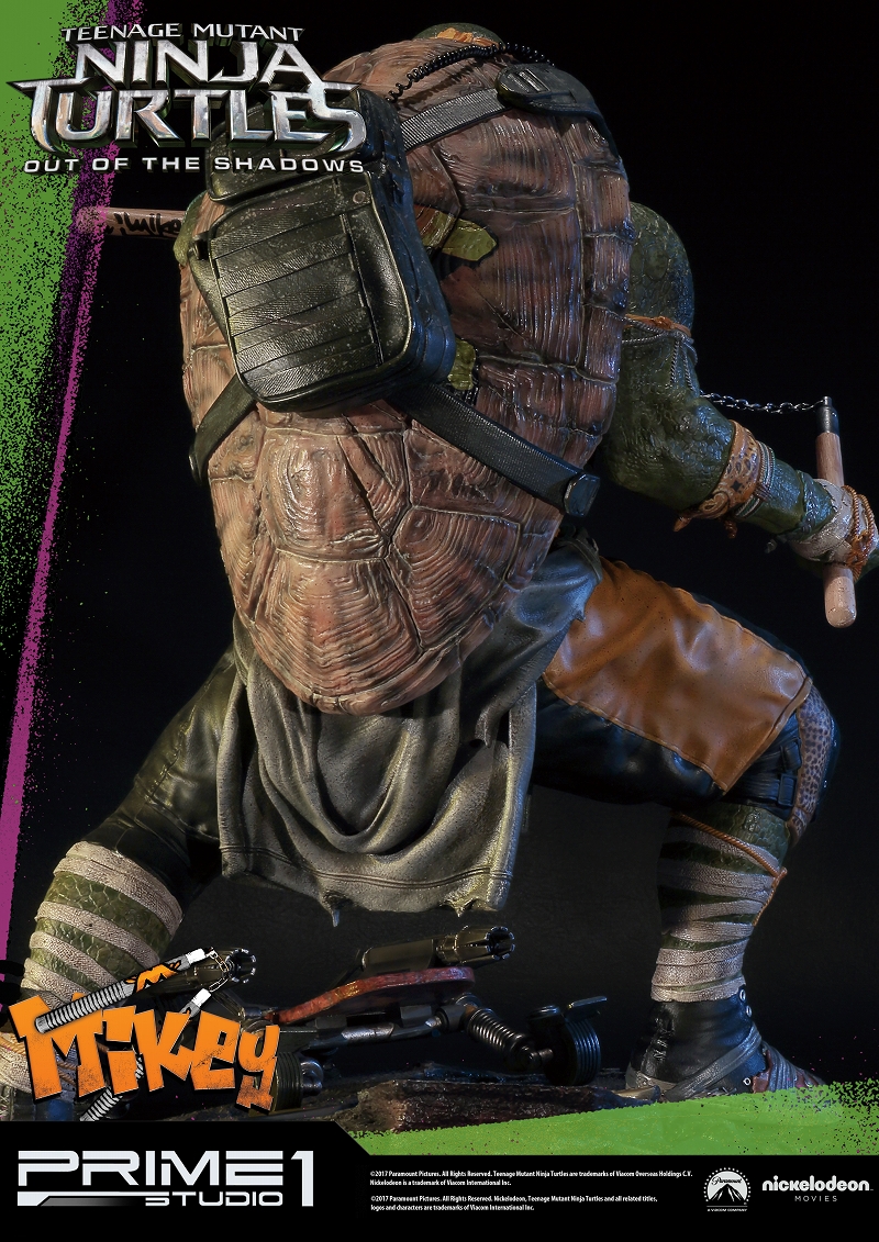 Teenage Mutant Ninja Turtles: Out of the Shadows - Michelangelo - Premium Masterline (PMTMNT-06) - 1/4 (Prime 1 Studio) photo 23