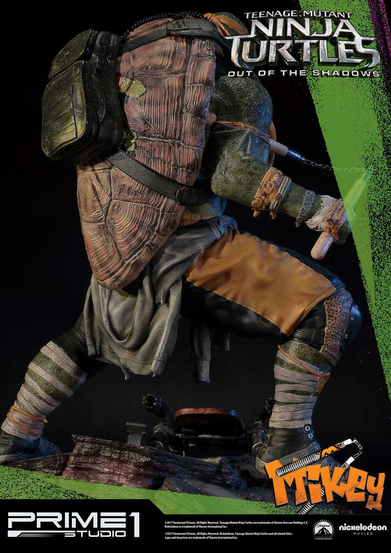 Teenage Mutant Ninja Turtles: Out of the Shadows - Michelangelo - Premium Masterline (PMTMNT-06) - 1/4 (Prime 1 Studio) photo 24
