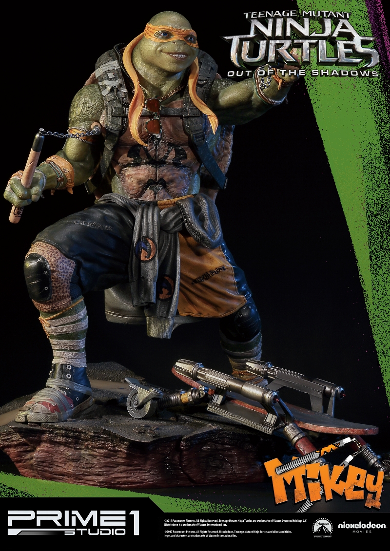 Teenage Mutant Ninja Turtles: Out of the Shadows - Michelangelo - Premium Masterline (PMTMNT-06) - 1/4 (Prime 1 Studio) photo 26