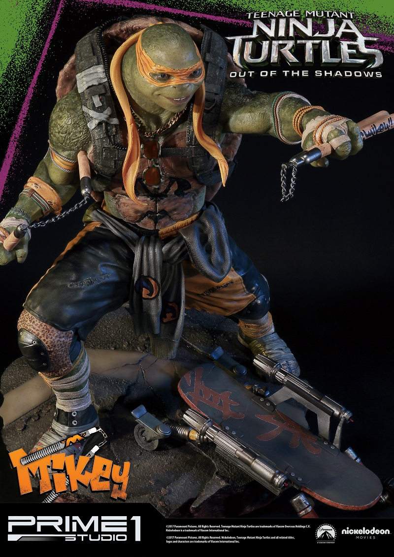 Teenage Mutant Ninja Turtles: Out of the Shadows - Michelangelo - Premium Masterline (PMTMNT-06) - 1/4 (Prime 1 Studio) photo 27