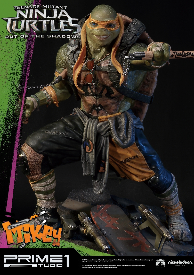 Teenage Mutant Ninja Turtles: Out of the Shadows - Michelangelo - Premium Masterline (PMTMNT-06) - 1/4 (Prime 1 Studio) photo 28