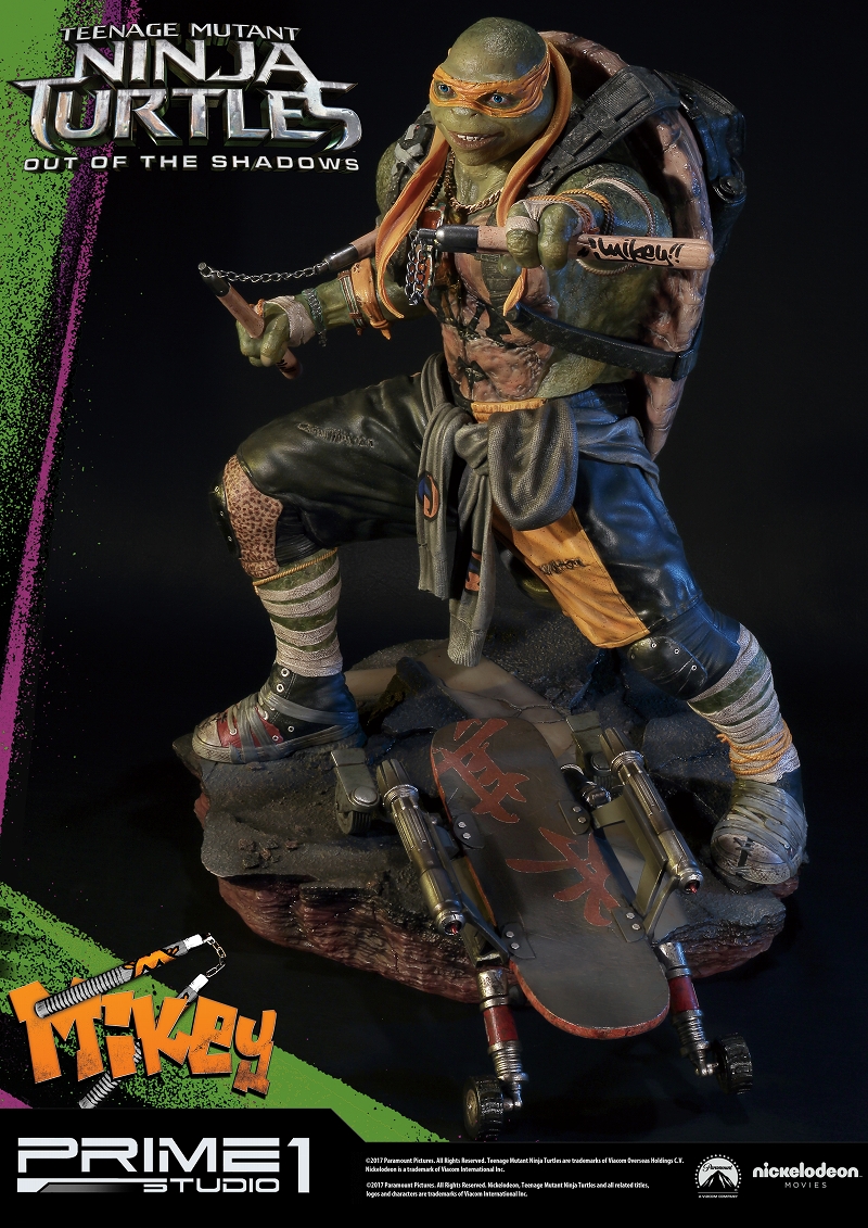 Teenage Mutant Ninja Turtles: Out of the Shadows - Michelangelo - Premium Masterline (PMTMNT-06) - 1/4 (Prime 1 Studio) photo 29