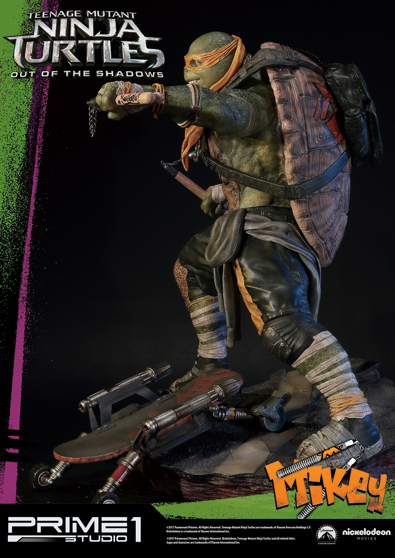 Teenage Mutant Ninja Turtles: Out of the Shadows - Michelangelo - Premium Masterline (PMTMNT-06) - 1/4 (Prime 1 Studio) photo 30