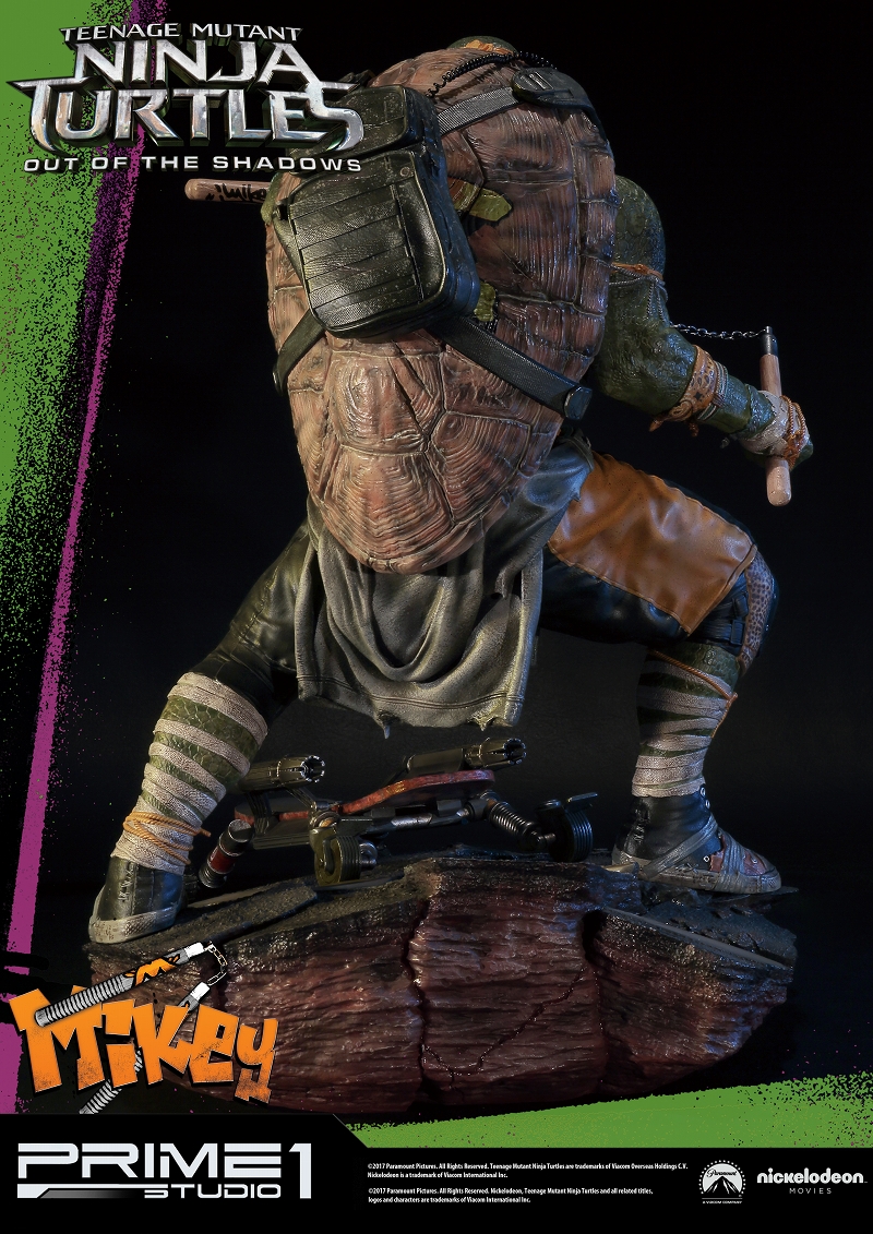 Teenage Mutant Ninja Turtles: Out of the Shadows - Michelangelo - Premium Masterline (PMTMNT-06) - 1/4 (Prime 1 Studio) photo 31