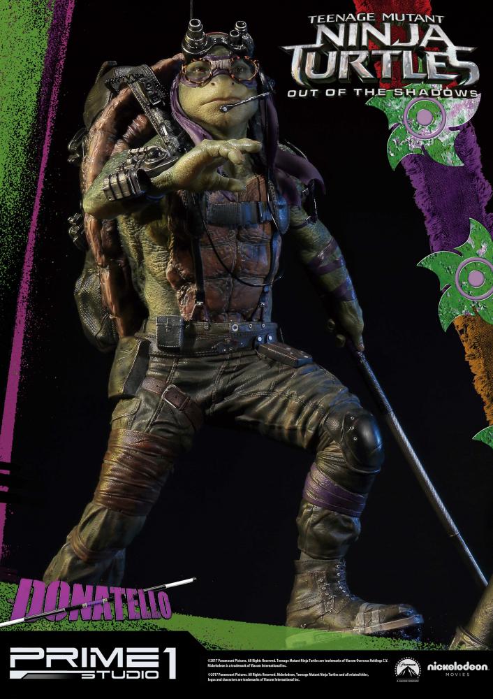 Teenage Mutant Ninja Turtles: Out of the Shadows - Donatello - Premium Masterline  (PMTMNT-05) - 1/4 (Prime 1 Studio) photo 3