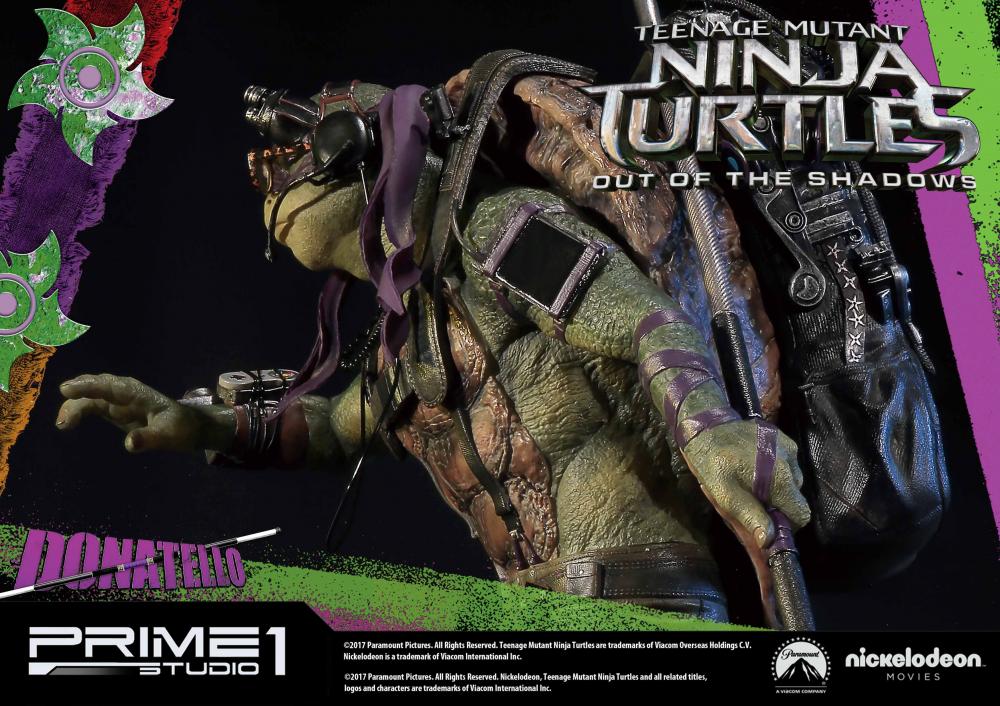 Teenage Mutant Ninja Turtles: Out of the Shadows - Donatello - Premium Masterline  (PMTMNT-05) - 1/4 (Prime 1 Studio) photo 6