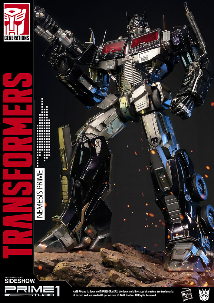 Transformers Binaltech - Black Convoy - Premium Masterline  (PMTF-03) (Prime 1 Studio, Sideshow Collectibles) photo 2