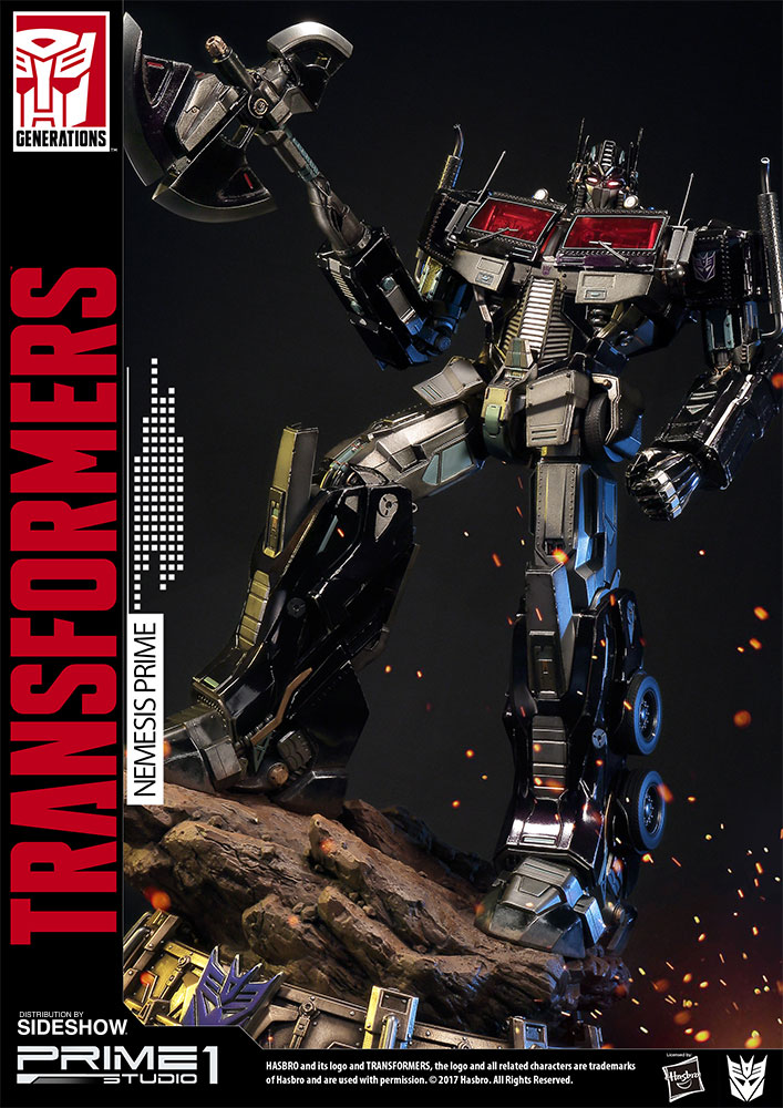 Transformers Binaltech - Black Convoy - Premium Masterline  (PMTF-03) (Prime 1 Studio, Sideshow Collectibles) photo 3