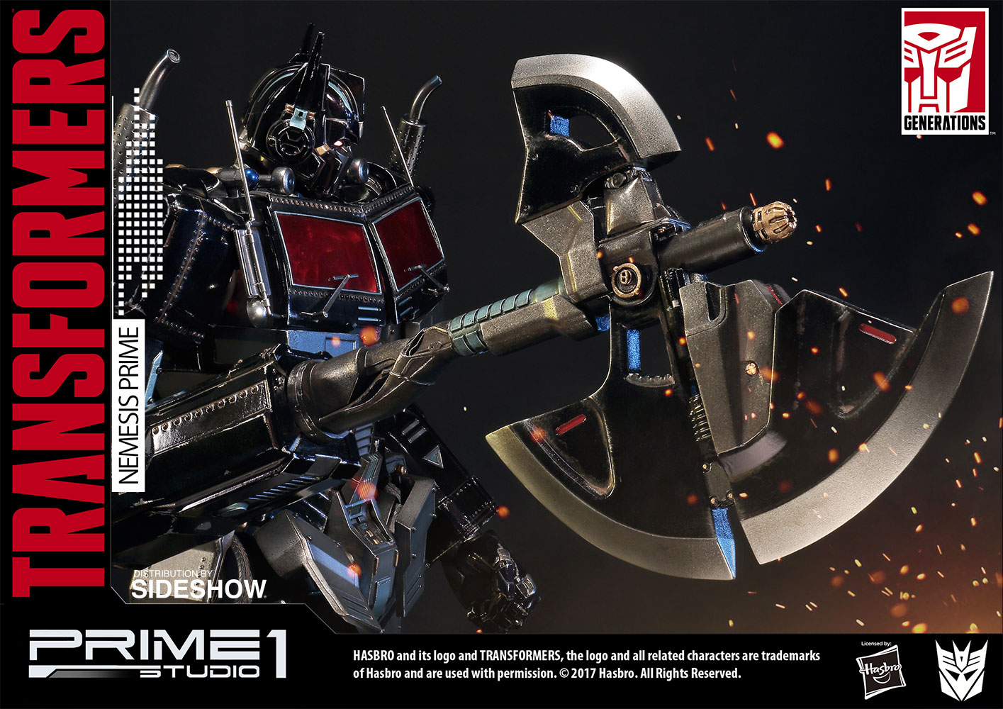 Transformers Binaltech - Black Convoy - Premium Masterline  (PMTF-03) (Prime 1 Studio, Sideshow Collectibles) photo 4