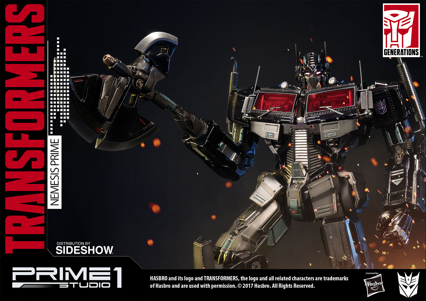 Transformers Binaltech - Black Convoy - Premium Masterline  (PMTF-03) (Prime 1 Studio, Sideshow Collectibles) photo 5