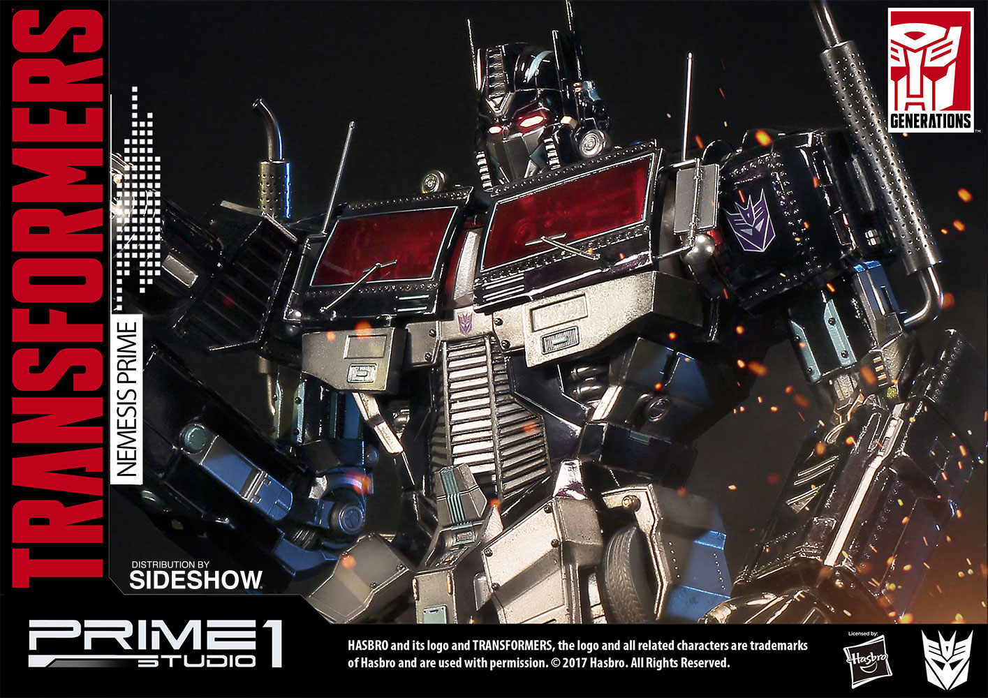 Transformers Binaltech - Black Convoy - Premium Masterline  (PMTF-03) (Prime 1 Studio, Sideshow Collectibles) photo 8