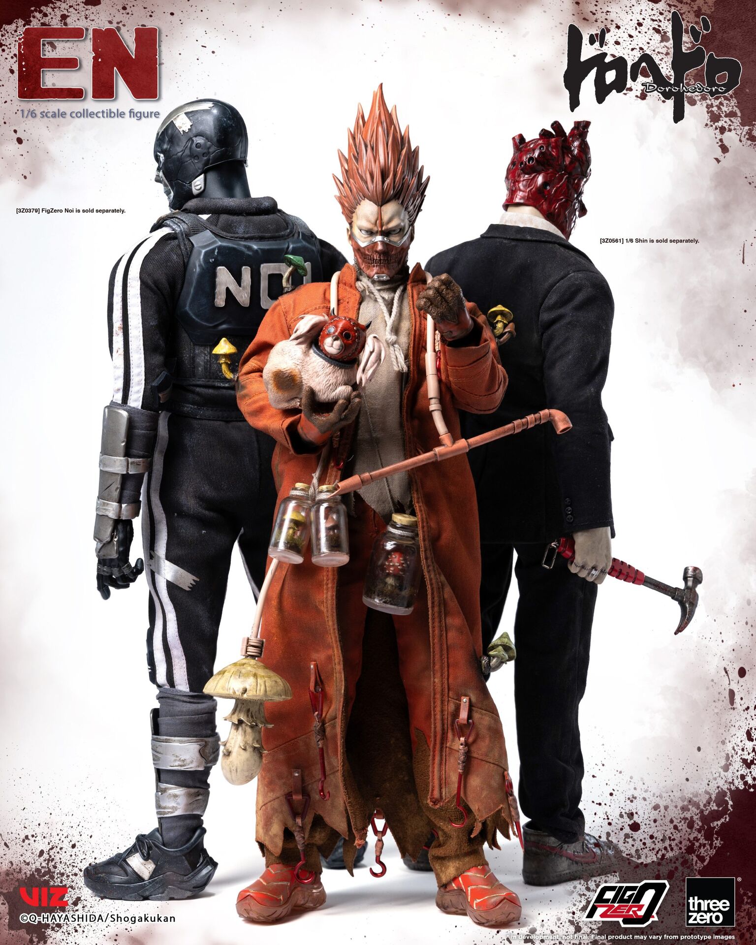 Dorohedoro - Shin - SiXTH - 1/6 - Exclusive Version (ThreeZero) photo 2