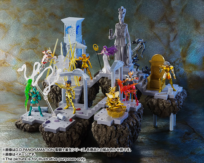 Saint Seiya - D.D. Panoramation - Athena's Colossus (Bandai)