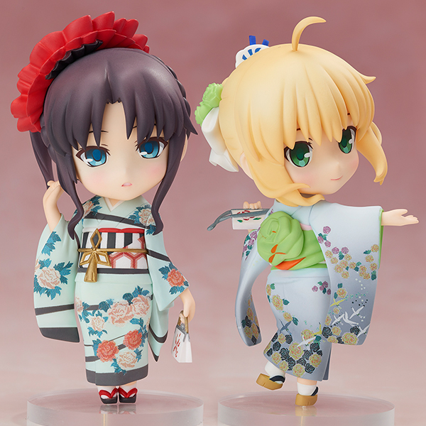 Fate/Stay Night Unlimited Blade Works - Tohsaka Rin - Chara-Forme Plus - Kimono ver. (Aniplex)
