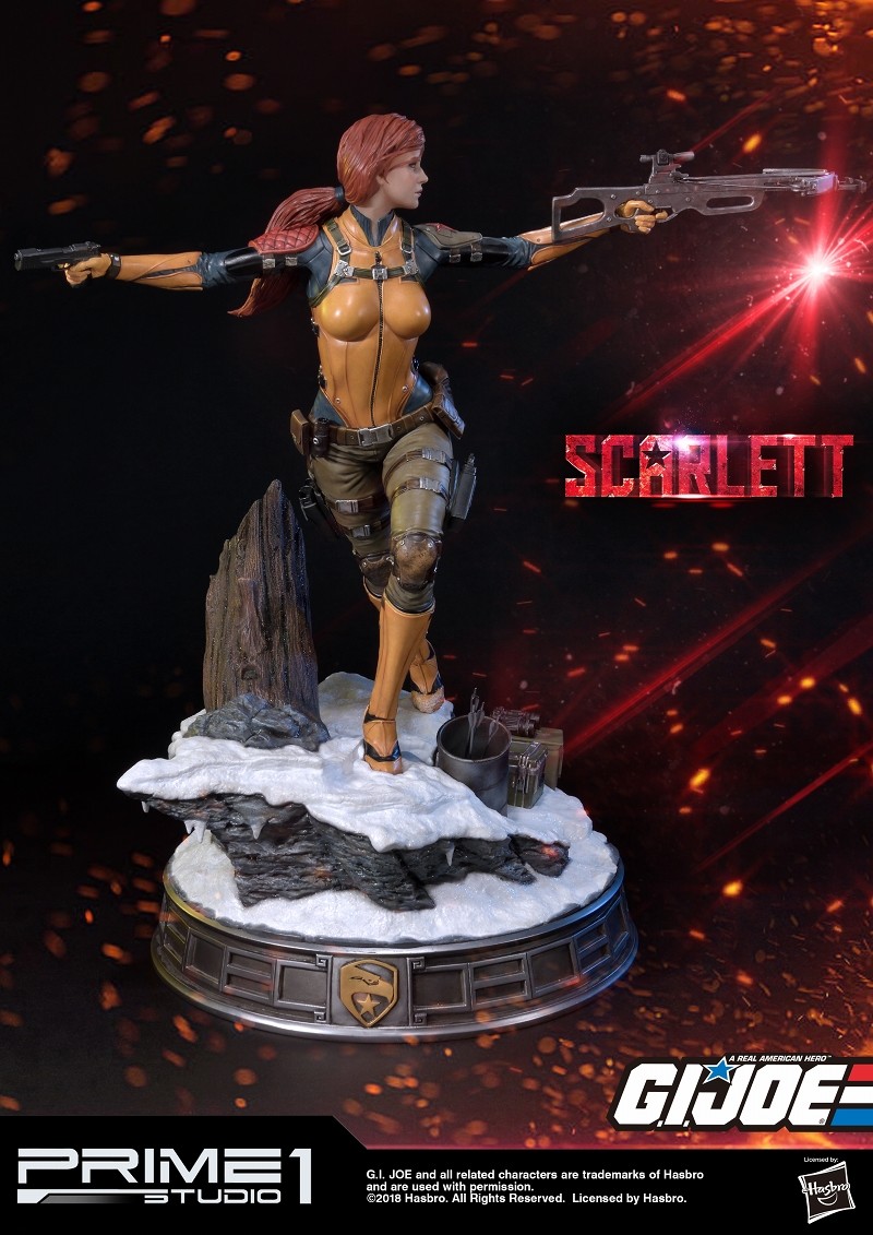 G.I. Joe - Scarlett - Premium Masterline  (PMGJ-05) - 1/4 (Prime 1 Studio) photo 5
