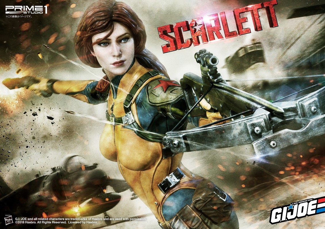 G.I. Joe - Scarlett - Premium Masterline  (PMGJ-05) - 1/4 (Prime 1 Studio) photo 6