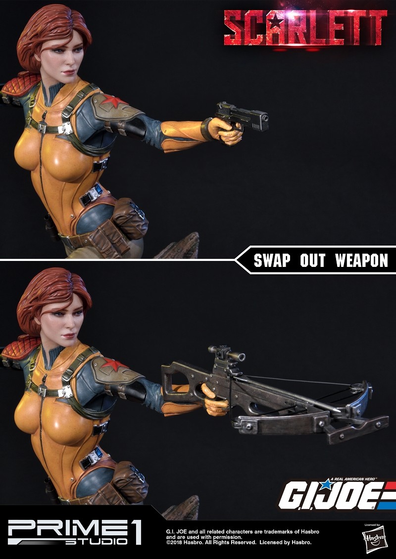 G.I. Joe - Scarlett - Premium Masterline  (PMGJ-05) - 1/4 (Prime 1 Studio) photo 14