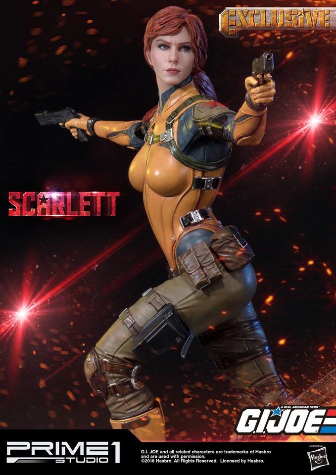 G.I. Joe - Scarlett - Premium Masterline  (PMGJ-05) - 1/4 (Prime 1 Studio) photo 17