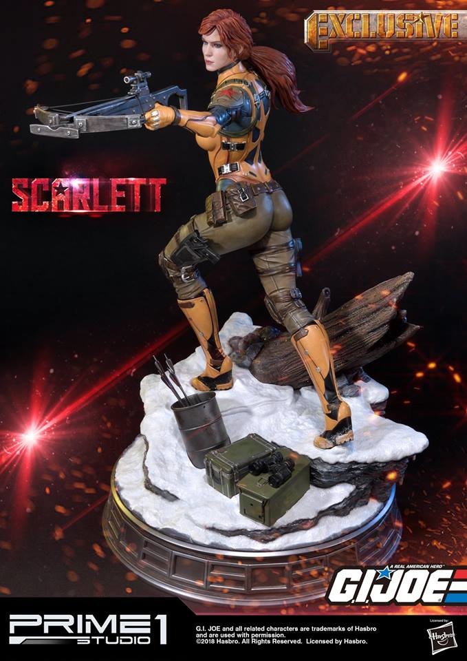 G.I. Joe - Scarlett - Premium Masterline  (PMGJ-05) - 1/4 (Prime 1 Studio) photo 18