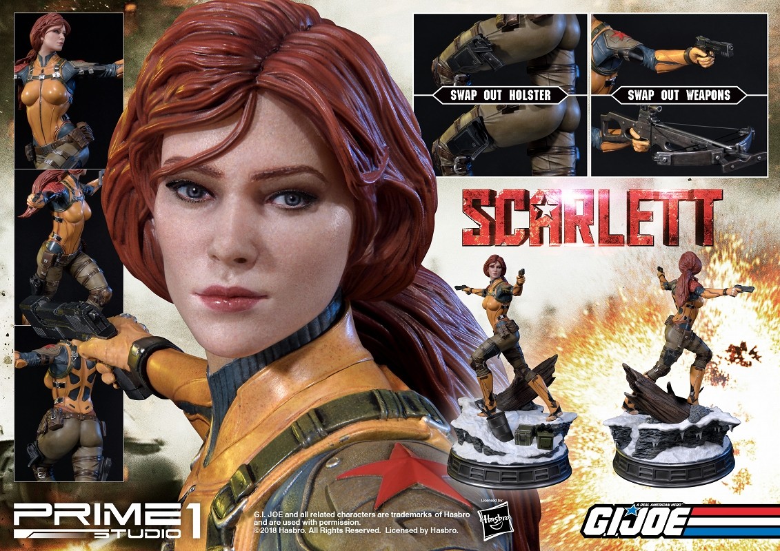 G.I. Joe - Scarlett - Premium Masterline  (PMGJ-05) - 1/4 (Prime 1 Studio) photo 40