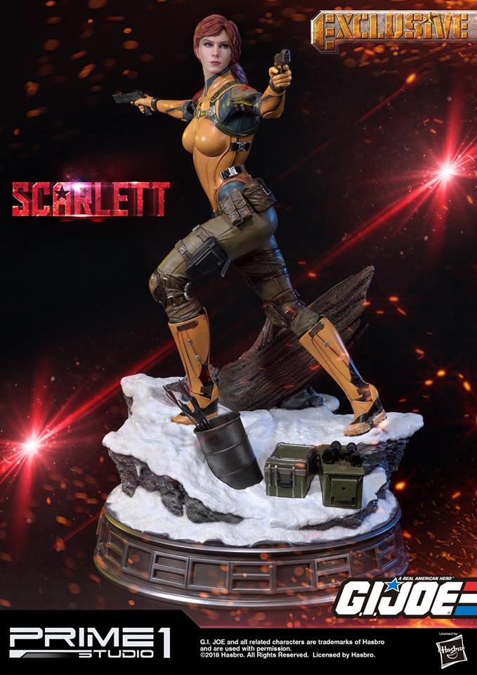 G.I. Joe - Scarlett - Premium Masterline  (PMGJ-05) - 1/4 (Prime 1 Studio) photo 42