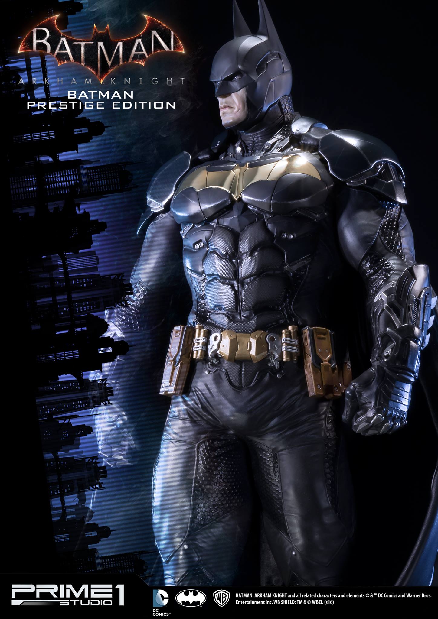 Batman: Arkham Knight - Batman - Museum Masterline Series (MMDC-01PSHT) - 1/3 - Prestige Suit Edition (Prime 1 Studio) photo 8