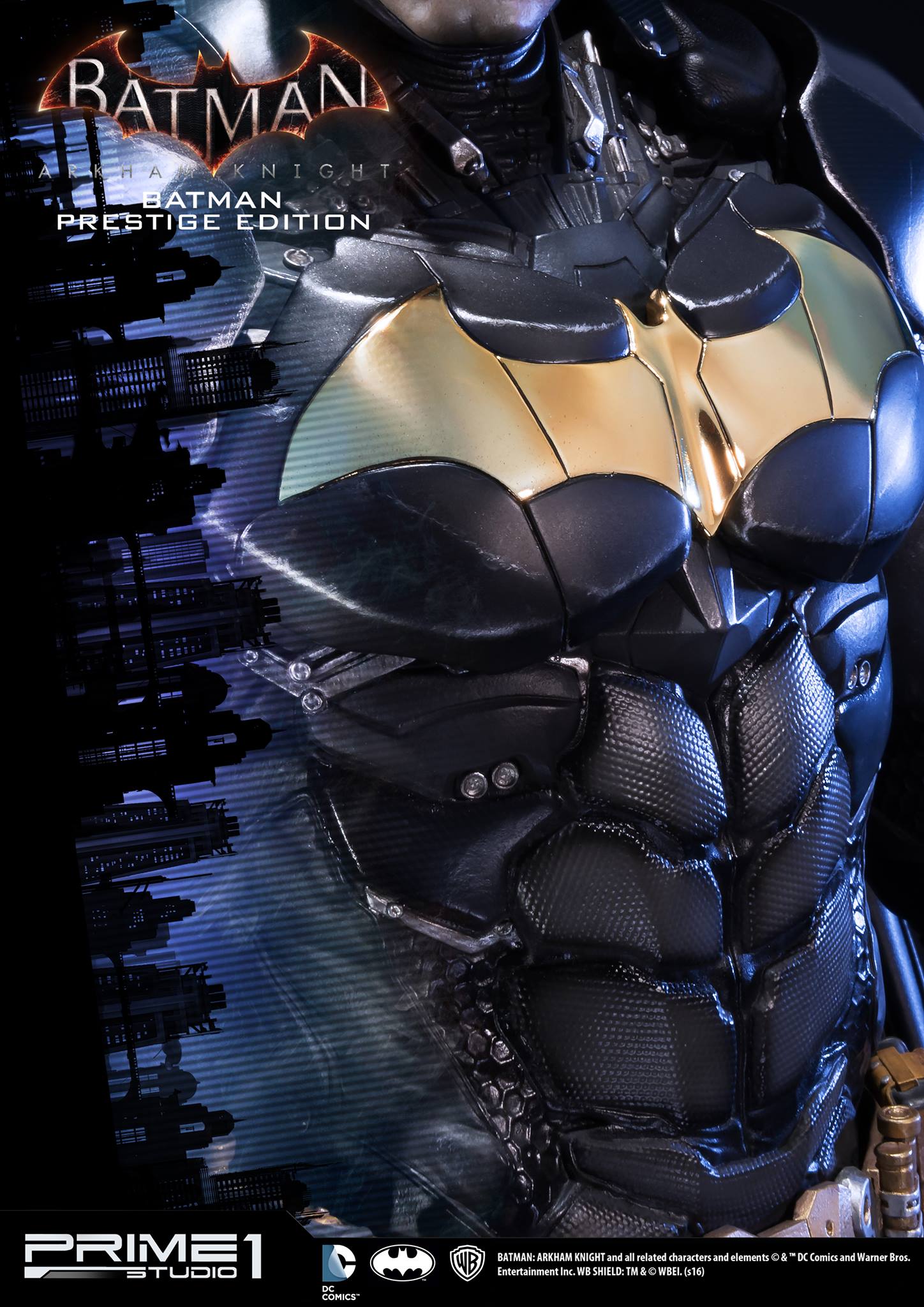 Batman: Arkham Knight - Batman - Museum Masterline Series (MMDC-01PSHT) - 1/3 - Prestige Suit Edition (Prime 1 Studio) photo 10