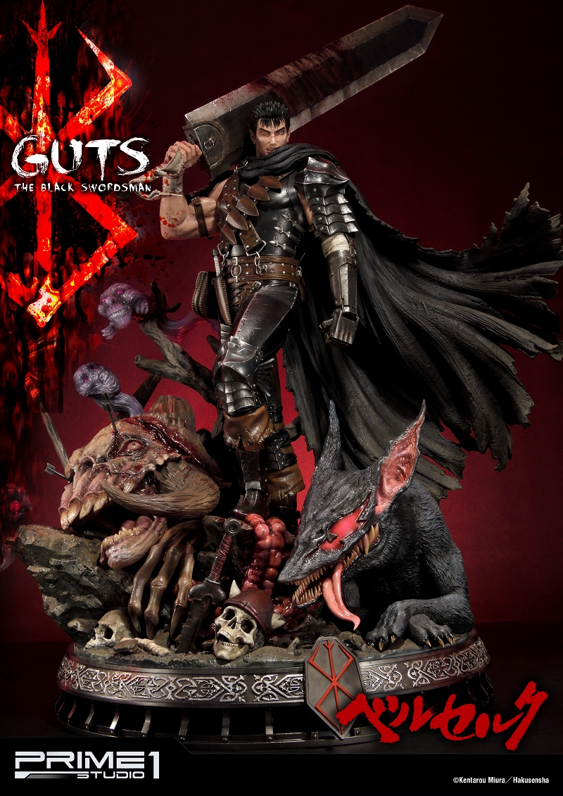 Berserk - Guts - Puck - Yami no Kemono - Ultimate Premium Masterline  (UPMBR-01) - 1/4 - Kuro no Kenshi (Prime 1 Studio) photo 10